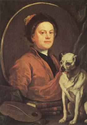 HOGARTH, William Self-portrait (mk08) France oil painting art